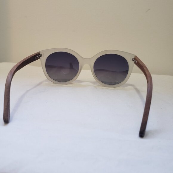 Blue Planet Ellyn Polarized Sunglasses - Matte Beige/Walnut/ Brown - Picture 6 of 9